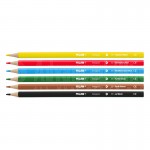 image. Boite de 6 Crayons de couleurs MILAN 231 Triangulaires  -  Advanced Office
