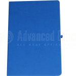 image. Note book A4 175 x 260mm, 200 pages couverture PU Bleu clair avec Boucle pour stylo  -  Advanced Office Algérie