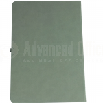 image. Note book A4 175 x 260mm, 200 pages couverture PU Gris avec Boucle pour stylo  -  Advanced Office Algérie