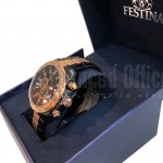 image. Montre Chronographe pour Hommes FESTINA F16888 Bracelet Gold-Noir  -  Advanced Office Algérie