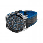 image. Montre chronographe pour Hommes FESTINA F20377 Bracelet en cuir Noir Tissé en fil Bleu  -  Advanced Office Algérie