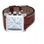 image. Montre chronographe pour homme FESTINA F20424 Bracelet en cuir Marron   -   Advanced Office Algérie