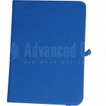 image. Note book A6 150 x 105mm, 200 pages couverture PU Bleu clair avec Boucle pour stylo  -  Advanced Office Algérie