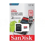 Carte mémoire SANDISK Ultra  Micro SDHC 32Go 98Mbps Classe 10 avec Adaptateur Advanced Office