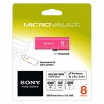 Flash disque 8Go SONY Micro Vault Classic Rose  Advanced Office