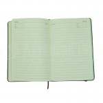image. NoteBook A5 couverture Noire avec fermeture élastique Vert  -  Advanced Office Algérie