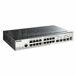 Switch D-LINK 16 ports RJ45 10/100/1000Mbps avec 2 ports Sfp Advanced Office
