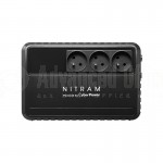 Onduleur NITRAM BU600E - 600 VA 3 prises / régulateur de tension automatique - ADVANCED OFFICE.jpg