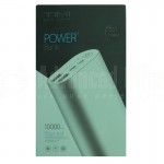 Power Bank TIMI Metal Shell T002, 10 000 Mah, 2 USB, Type C, Silver  -  Advanced Office