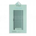 Power Bank TIMI Metal Shell T003, 10 000 Mah, 2 USB, Micro USB  -  Advanced Office