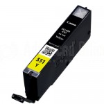 Cartouche CANON CLI-551Y Jaune pour Pixma MG5650, Advanced Office