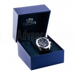 Montre chronographe pour Hommes FESTINA F16760 Bracelet en cuir Bleu, ADVANCED OFFICE