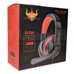 Casque microphone OVLENG GT91 Gaming ajustable USB  -  Advanced Office