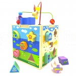 Jeux éducatif en bois O HYE Intelligent box around beads pour enfant +18 mois  -  Advanced Office