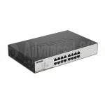 Switch D-LINK 16 Ports Gigabit 10/100/1000Mbps BaseT - Advanced Office 