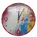 Horloge mural enfant CLOCK CY808, Rond 25cm, Multi motifs