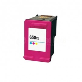Cartouche GENERAL compatible HP 650 Couleur pour Deskjet Ink Advantage 2515/ 3515/ 3545/ 4515/ 4645/ 1015/ 1515/ 2545/ 2645