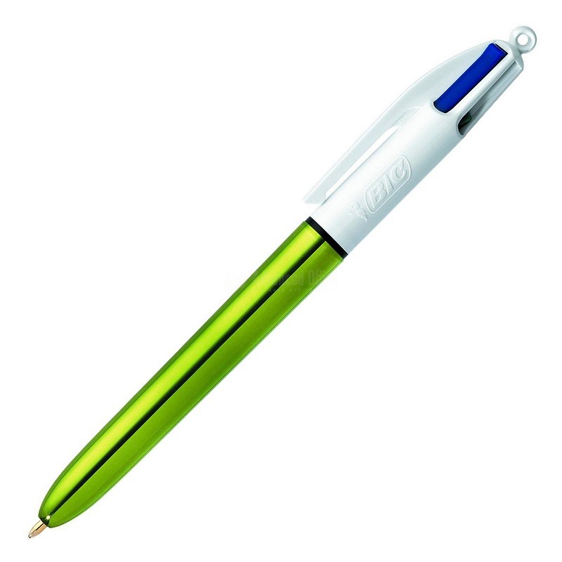 STYLO,5pcs green refill-Multi-couleur--Stylo à bille multicolore 6