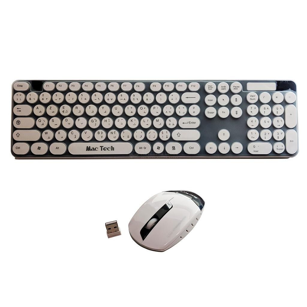 Kit multimédia clavier + souris sans fil ProFit