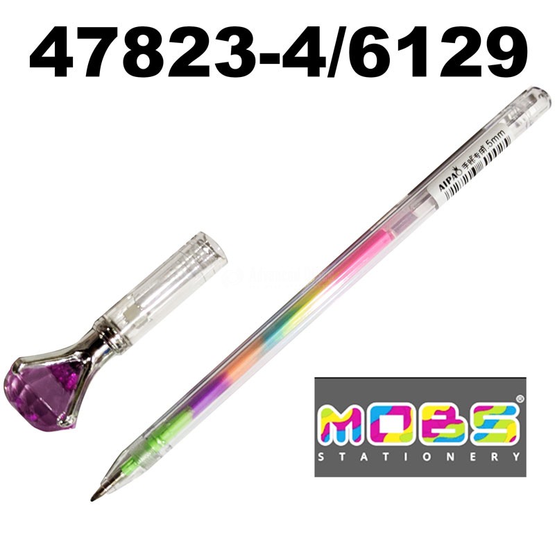 Stylo Fantaisie MOBS/YAMPAP Diamond Collection Aipa 6129, Tube
