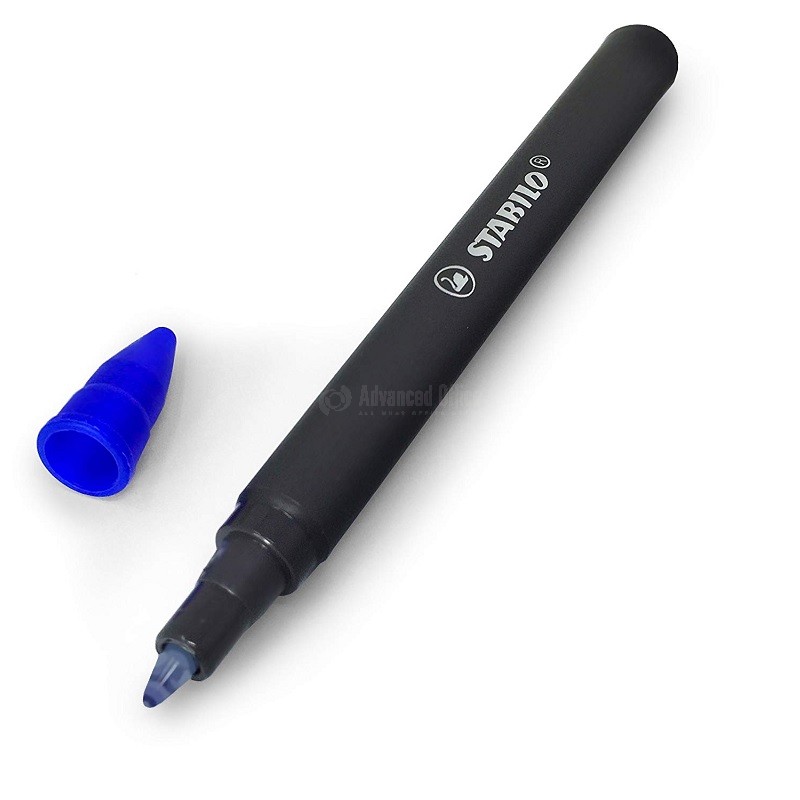 Jeu de 3 Recharges 0.5mm à encre effaçable Bleu pour Stylo roller