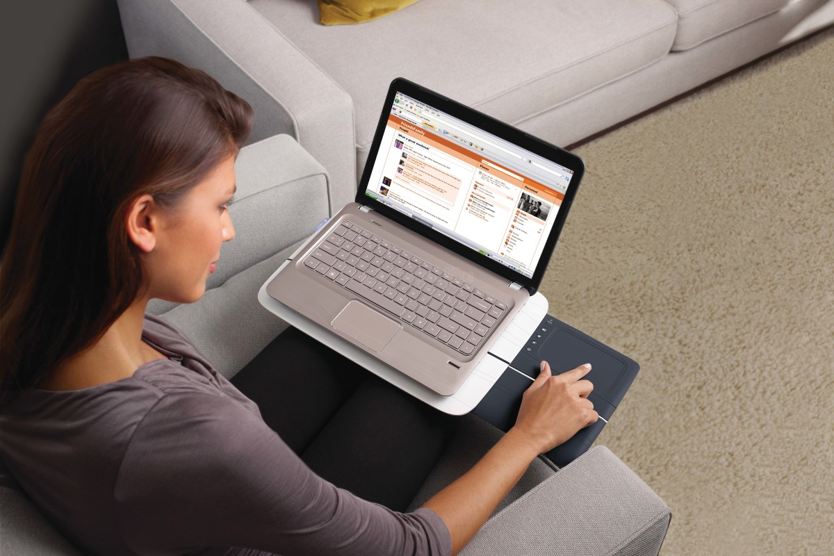 Support LOGITECH Touch Lapdesk N600 pour laptop avec pavé tactile ALL WHAT  OFFICE NEEDS