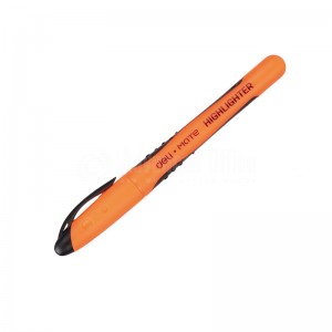 Surligneur fluorescent DELI EU35160 Mate Highlighter pointe coupée 1-5mm Orange