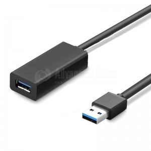 Câble d'extension USB 2.0 Mâle/Femelle 10m avec Booster  -  Advanced Office Algérie