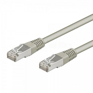 Câble réseau DECELECT FTP Cat6 20m Gris