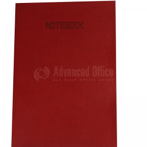 image. Notebook B5 Rouge, couverture souple avec fermeture élastique et boucle pour Stylo  -  Advanced Office Algérie