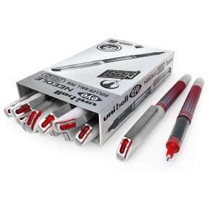 Stylo UNIBALL Vision Needle 0.7 rouge