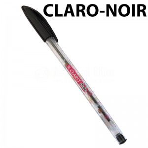 Stylo à bille CLARO Fantaisie Designe 2 Noir CL-3047N