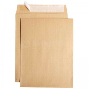 Boite de 125 enveloppes pochette Kraft armée 260 x 330 mm F24