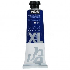 Tube peinture à huile PEBEO Fine Xl Bleu Phtalo Primaire 37 ml