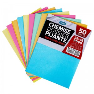 Rame de sous chemises EXCELLES 80g 250 feuilles Multi couleurs ALL WHAT  OFFICE NEEDS