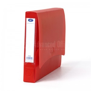 Boite d'archive CV en PP 40mm Rouge