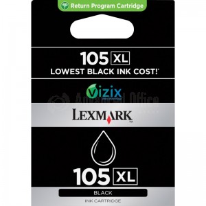 Cartouche LEXMARK N°105XL Noir pour Pro 805/905/901
