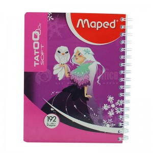 Cahier spiral MAPED 192 Pages