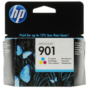 Cartouche HP 901 Couleur pour Officejet J4580/J4660/J4680