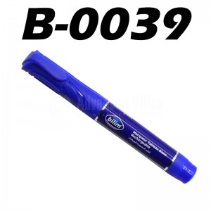 Marqueur BILIM B-0039 coupé rechargeable pour tableaux blancs Bleu