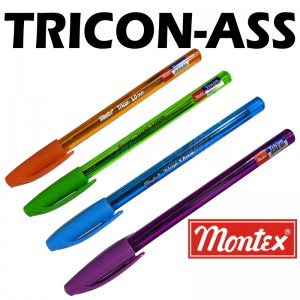 Stylo à bille MONTEX Tricon Multicouleur