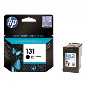 Cartouche HP 131 Noir pour Photosmart B8353/8753, Officejet H470/100/K7103, Deskjet 2543/460