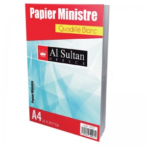 Papier Ministre AL SULTAN 70g 160 pages 