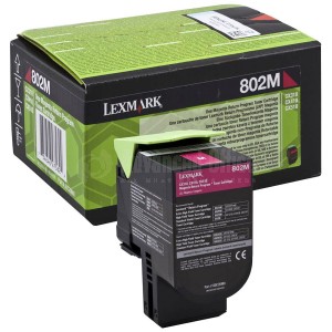 Toner compatible LEXMARK magenta pour imprimantes CX310