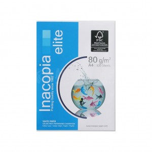 Rame de papier Extra blanc INACOPIA elite A4 80g/m²