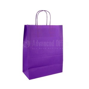 Sac en papier Violet 36X12X41