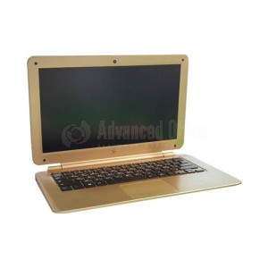 Laptop Notebook WISE-TECH, Intel Quad-Core ATOM Z3735F, 2Go DDR3, 32Go eMMC + 500Go HDD 11.6", Windows 10, Glod