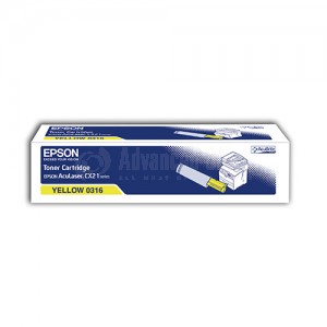 Toner EPSON 0316 Yellow pour AcuLaser CX21 series
