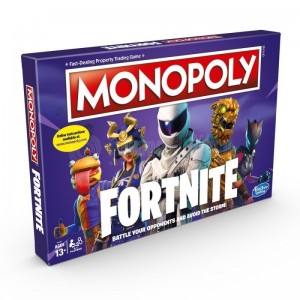Jeu de société HASBRO GAMING Monopoly Fortnite, 27  Nouveau personnages, 2-7 joueurs, 13+ ans