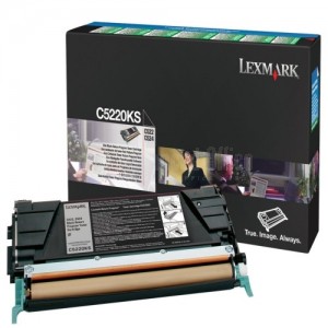 Toner LEXMARK C5220KS Noir pour C522/524/530/532/534